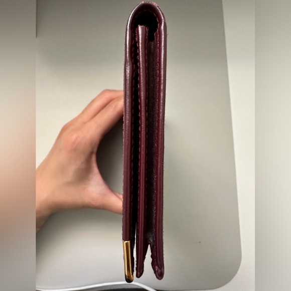 Must De Cartier Leather Bifold Long Wallet - Picture 5 of 13